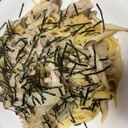 豚バラとしめじのパスタ